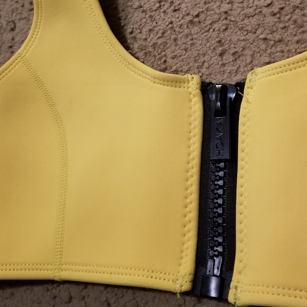 Hoaka Swim Zip Up Bikini Top